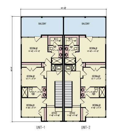 Second Floor for House Plan #699-00498