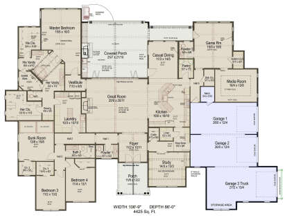 Main Floor  for House Plan #8292-00012