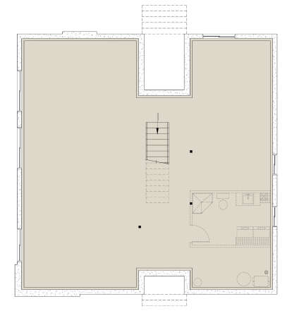 Basement for House Plan #034-01393