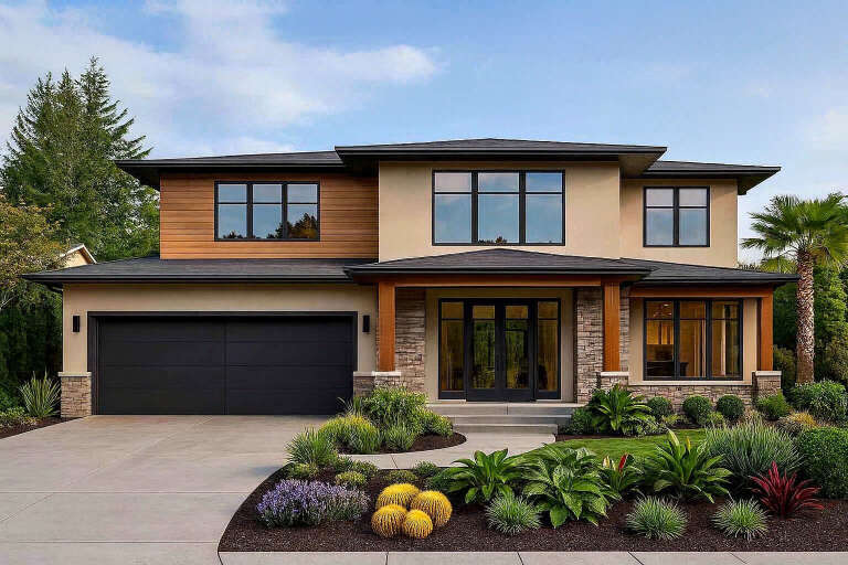 House Plan House Plan #34762 Front Elevation 