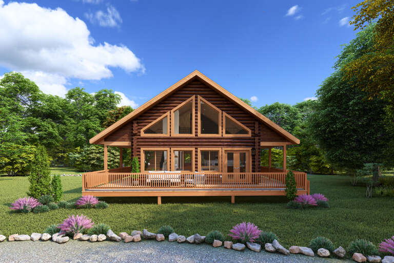 House Plan House Plan #34764 Front Elevation 
