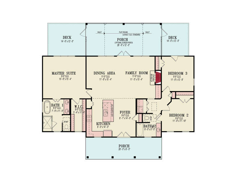 House Plan House Plan #34768 Drawing 1