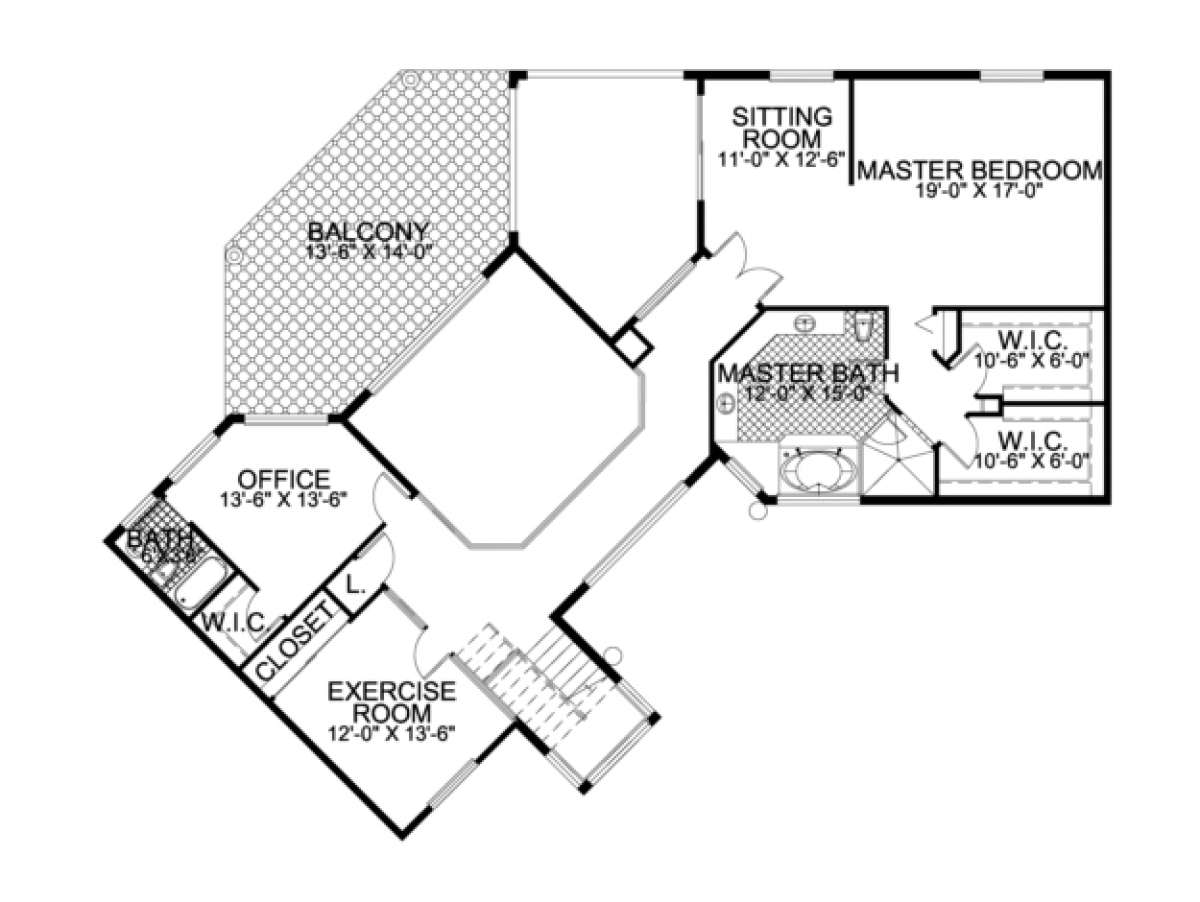 Floorplan 2 for House Plan #168-00058
