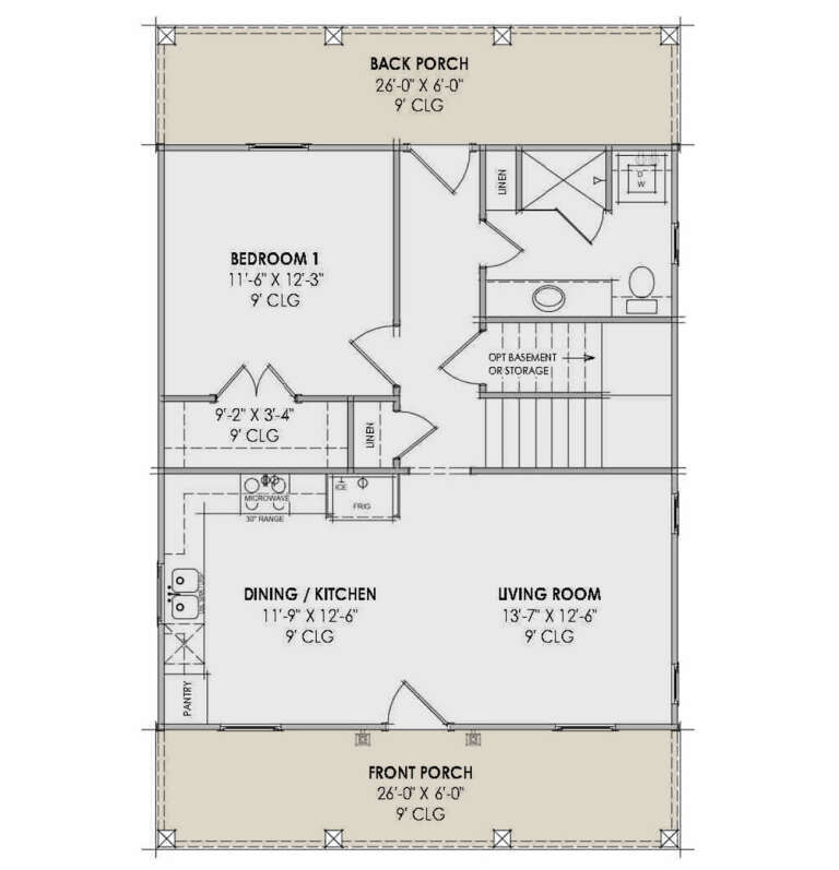 House Plan House Plan #34770 Drawing 1