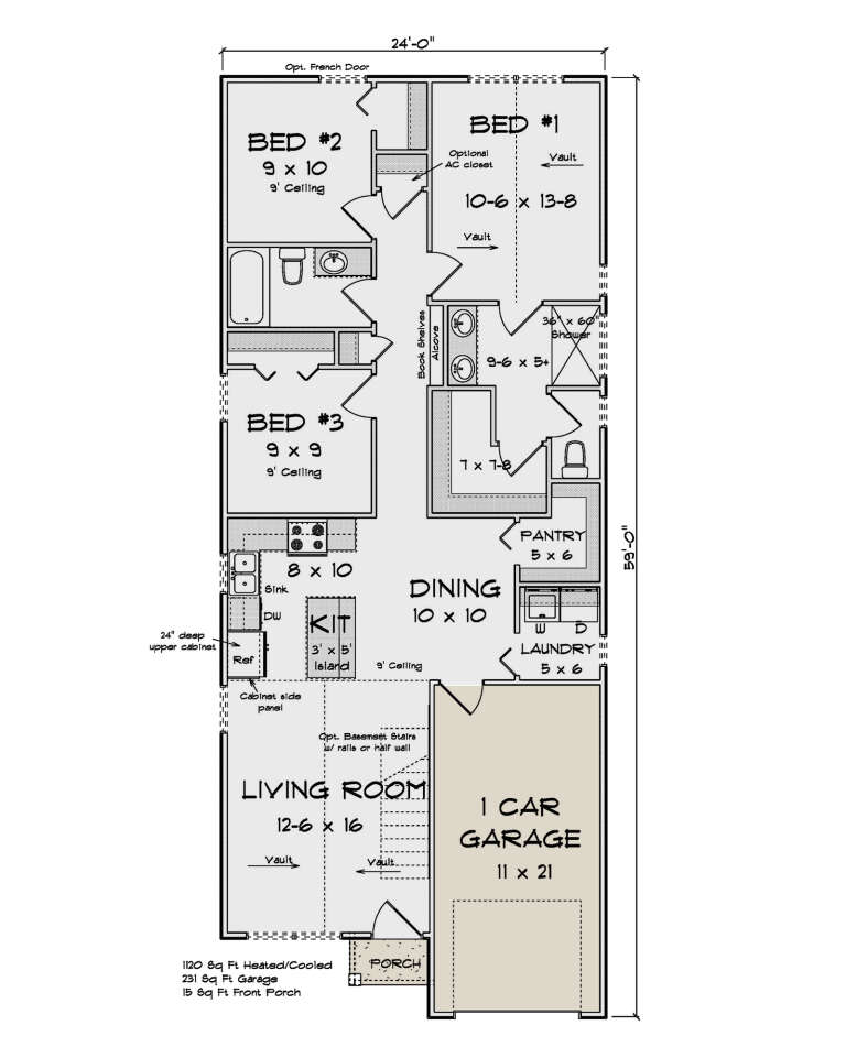 House Plan House Plan #34772 Drawing 1