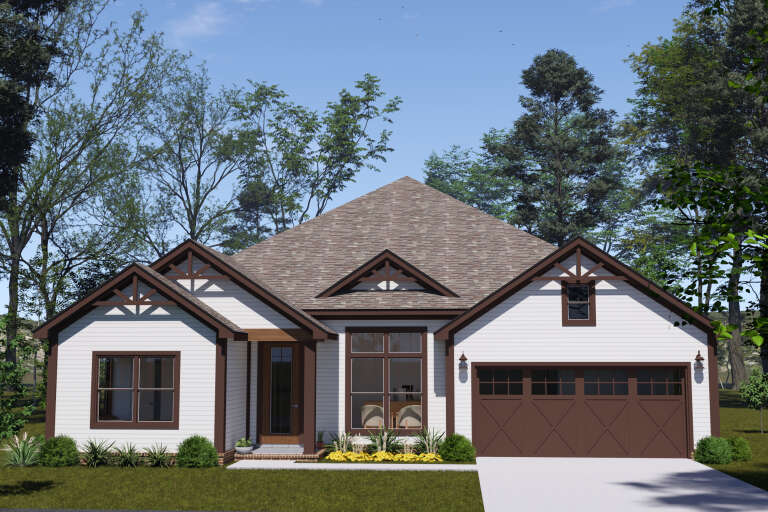 House Plan House Plan #34775 Front Elevation 