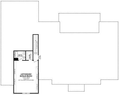 Bonus Room for House Plan #041-00417