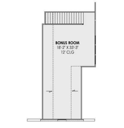 Bonus Room for House Plan #7983-00170