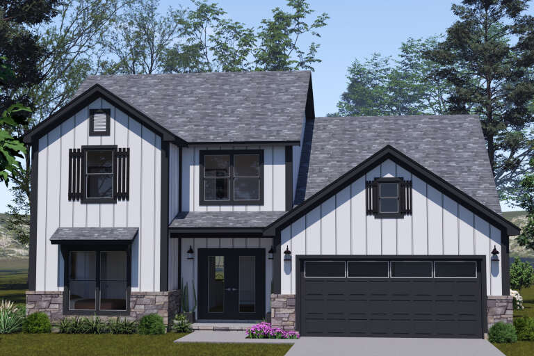 House Plan House Plan #34779 Front Elevation 