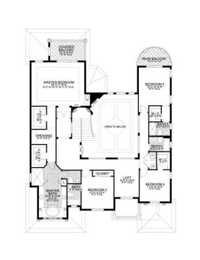 Floorplan 2 for House Plan #168-00059