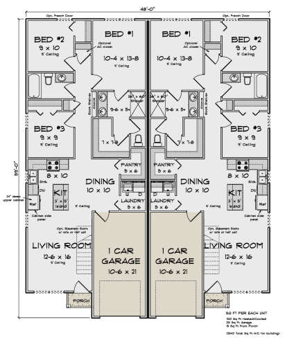 Main Floor  for House Plan #4848-00545