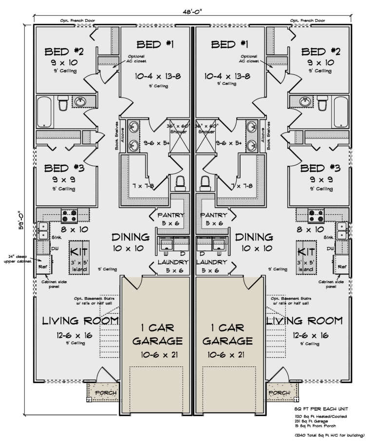House Plan House Plan #34780 Drawing 1