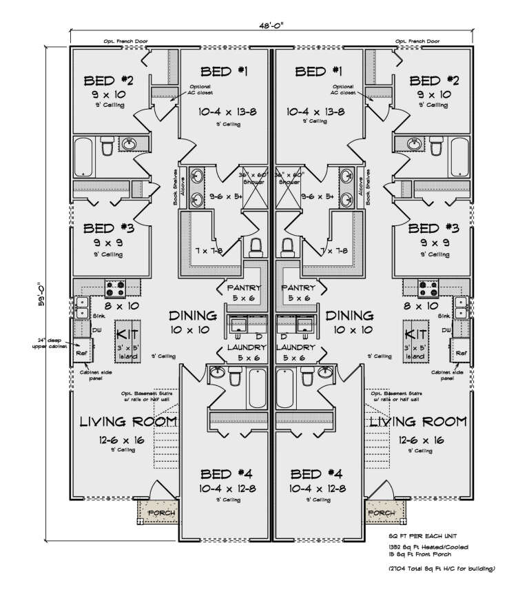 House Plan House Plan #34781 Drawing 1
