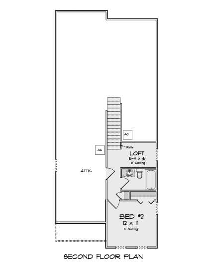 Second Floor for House Plan #4848-00548