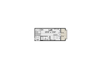 Loft for House Plan #035-01213