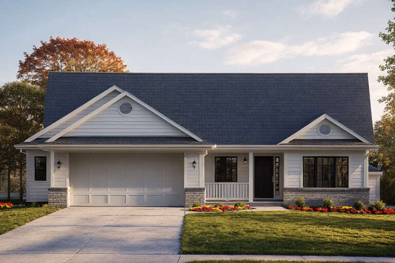 House Plan House Plan #34789 Front Elevation 
