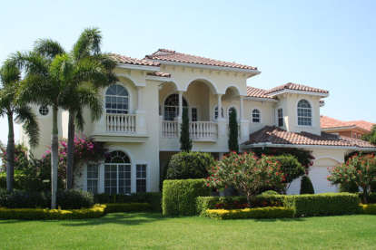 Luxury House Plan #168-00060 Elevation Photo