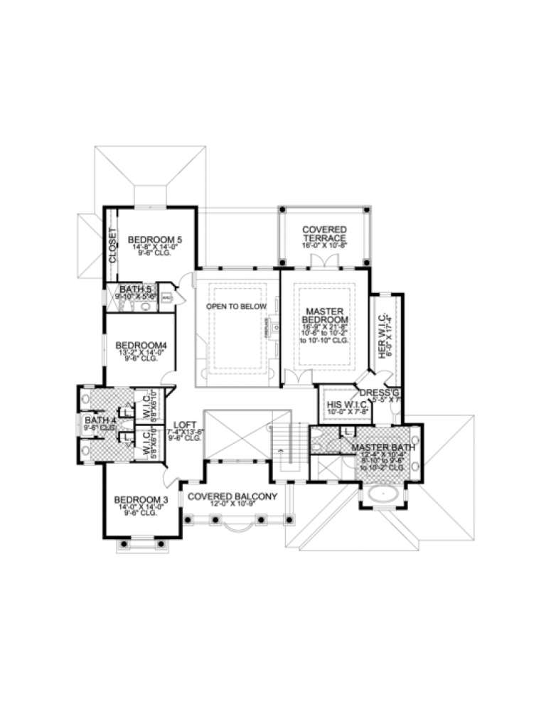 House Plan House Plan #3479 Drawing 2