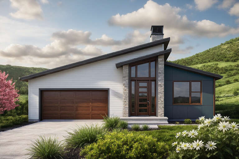 House Plan House Plan #34790 Front Elevation 