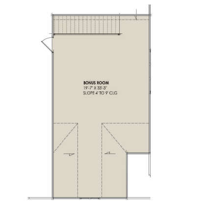 Bonus Room for House Plan #7983-00171