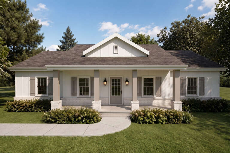 House Plan House Plan #34793 Front Elevation 