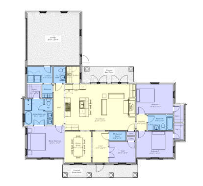 Main Floor  for House Plan #6779-00008