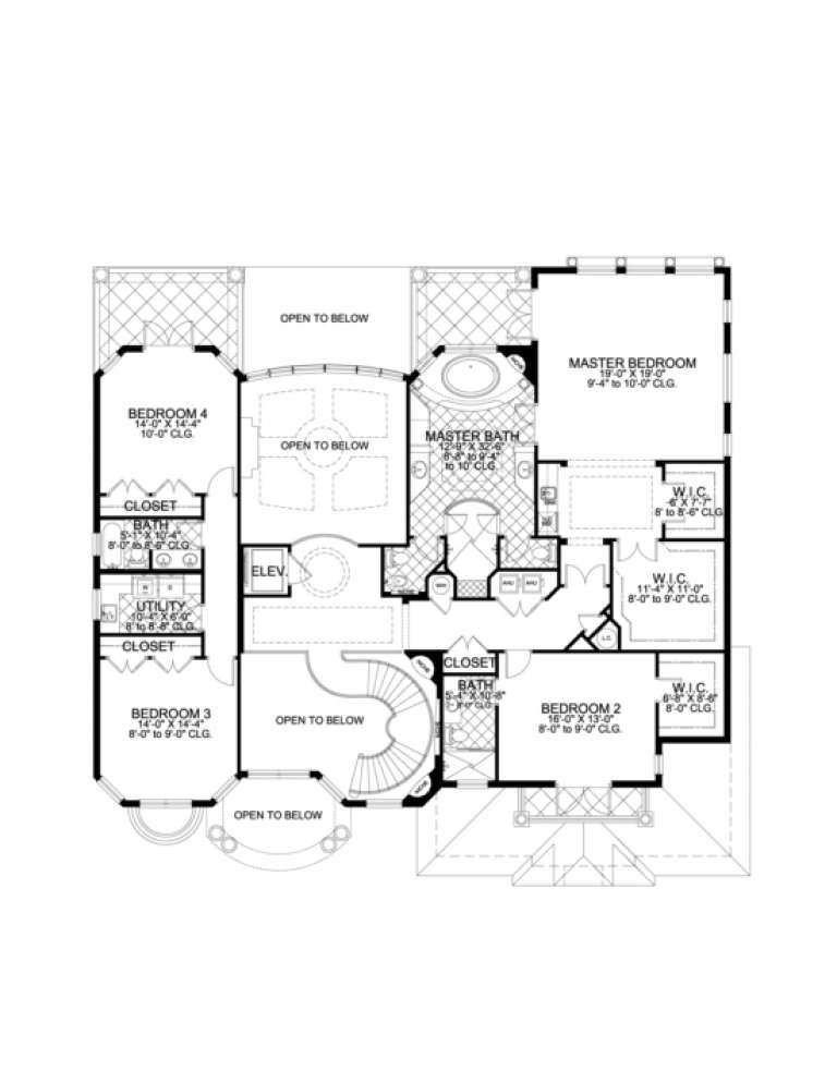 House Plan House Plan #3480 Drawing 2