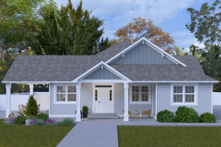 House Plan House Plan #34802 Front Elevation 