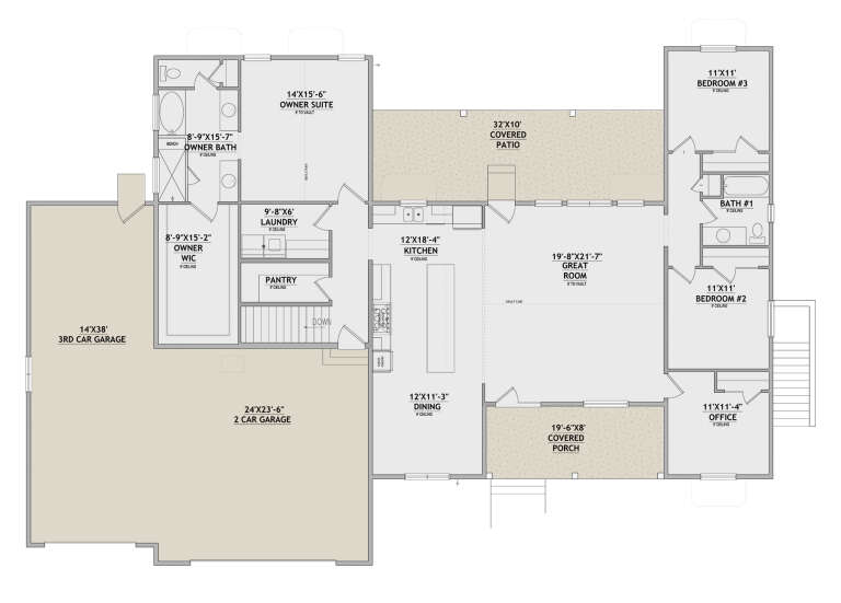 House Plan House Plan #34804 Drawing 1