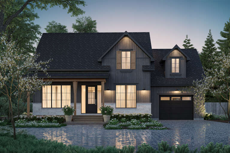 House Plan House Plan #34806 Front Elevation 