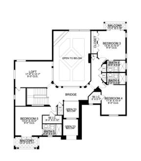 Floorplan 2 for House Plan #168-00062