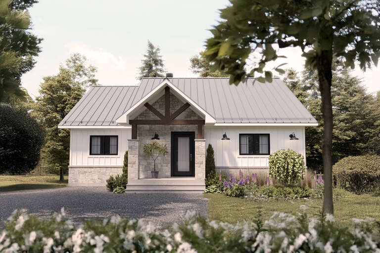 House Plan House Plan #34811 Front Elevation 
