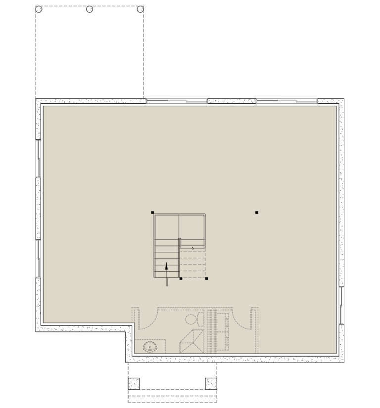Cottage Plan - 1,327 Square Feet, 2 Bedrooms, 1 Bathroom | Floor Plan ...