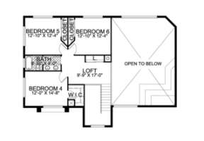 Floorplan 2 for House Plan #168-00063