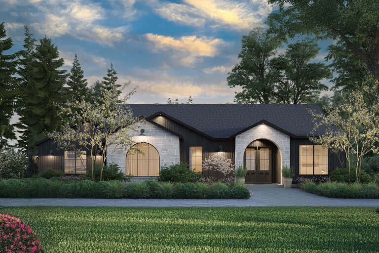 House Plan House Plan #34822 Front Elevation 