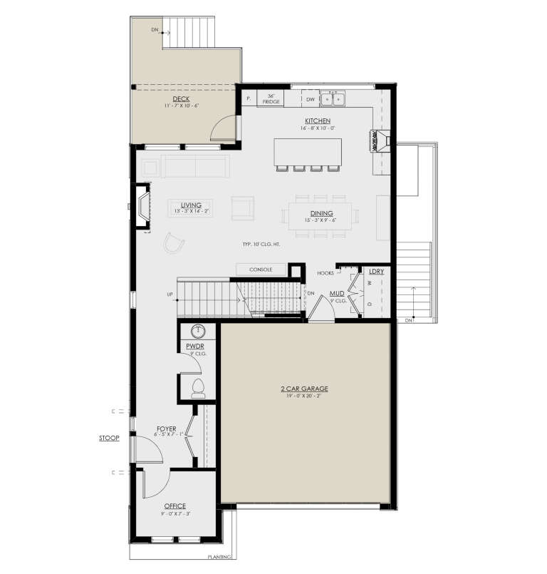 House Plan House Plan #34826 Drawing 1