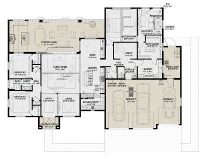 Main Floor  for House Plan #425-00069