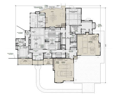 Main Floor  for House Plan #425-00070
