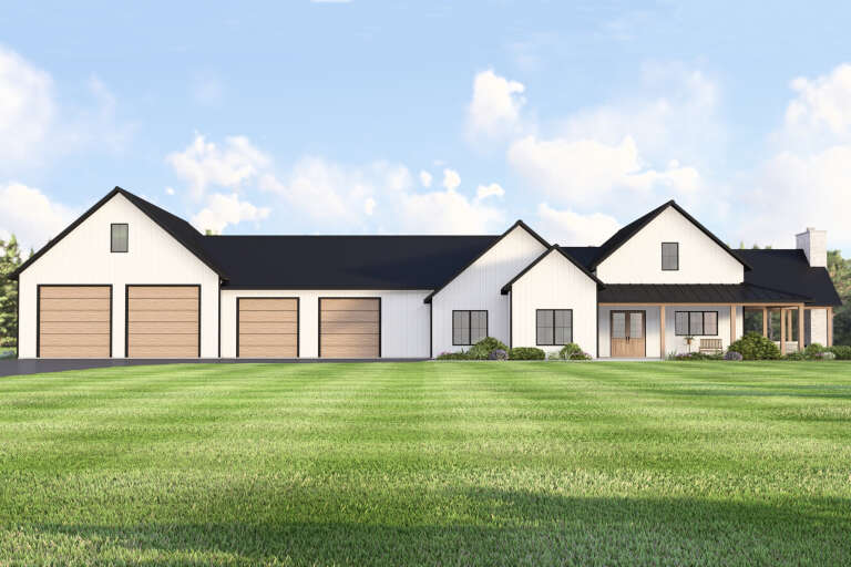 House Plan House Plan #34834 Front Elevation 
