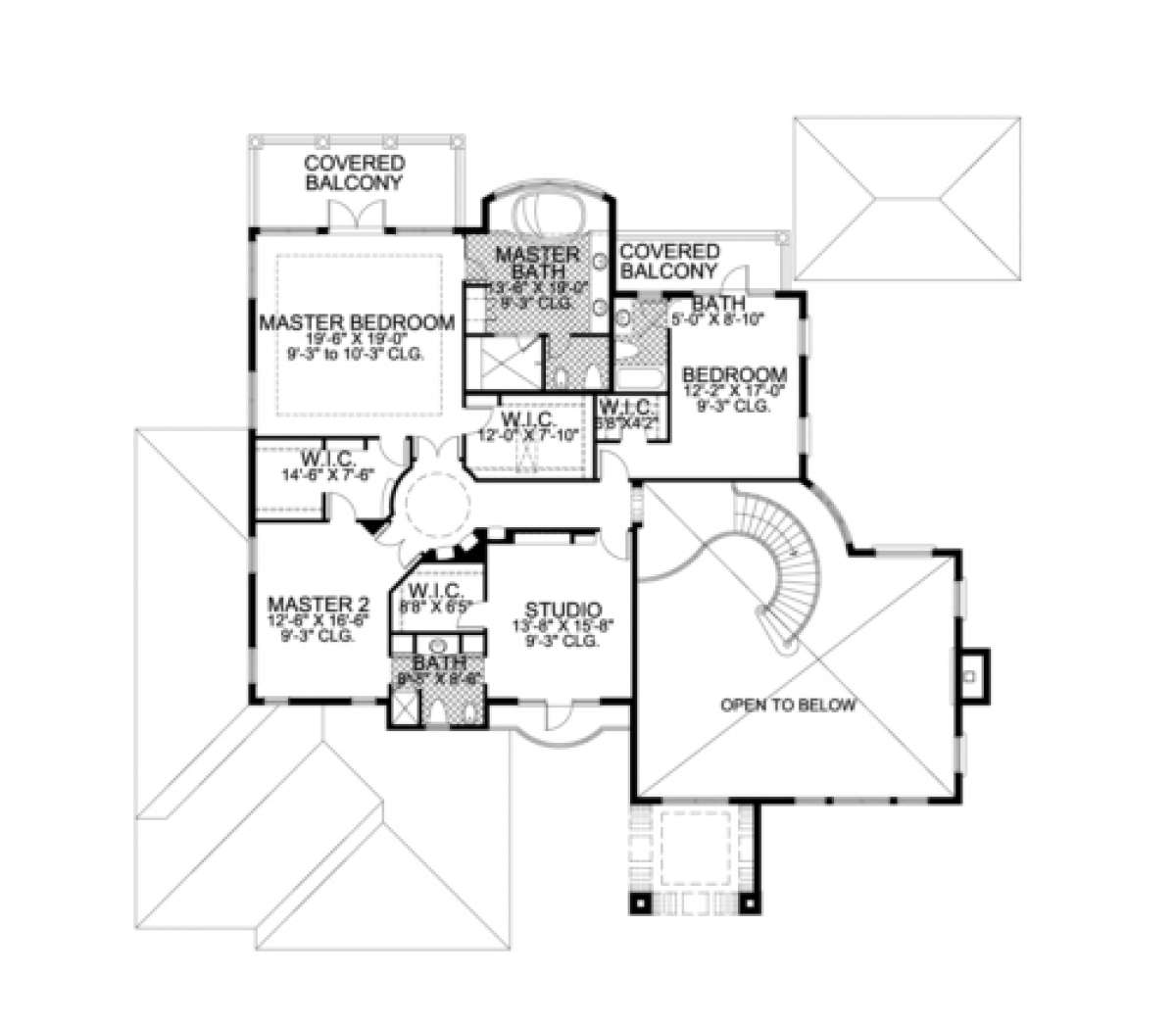 Floorplan 2 for House Plan #168-00065