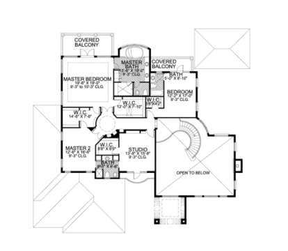 Floorplan 2 for House Plan #168-00065