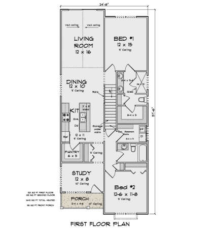Main Floor  for House Plan #4848-00549