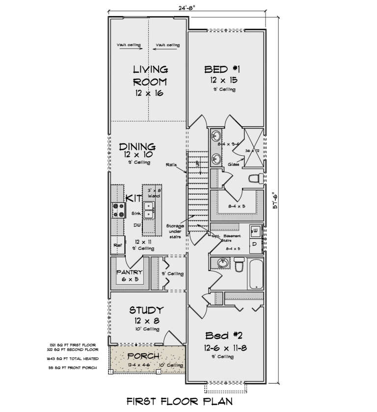 House Plan House Plan #34850 Drawing 1