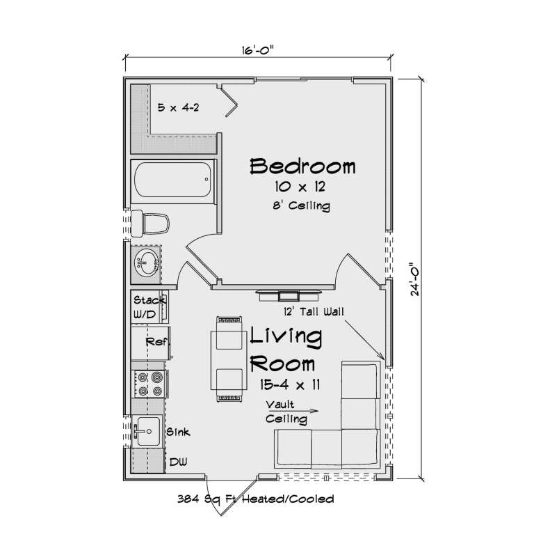 House Plan House Plan #34851 Drawing 1