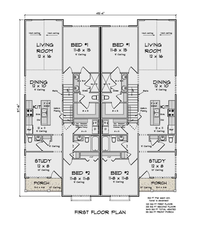 House Plan House Plan #34853 Drawing 1