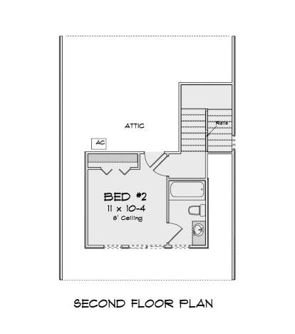 Second Floor for House Plan #4848-00554