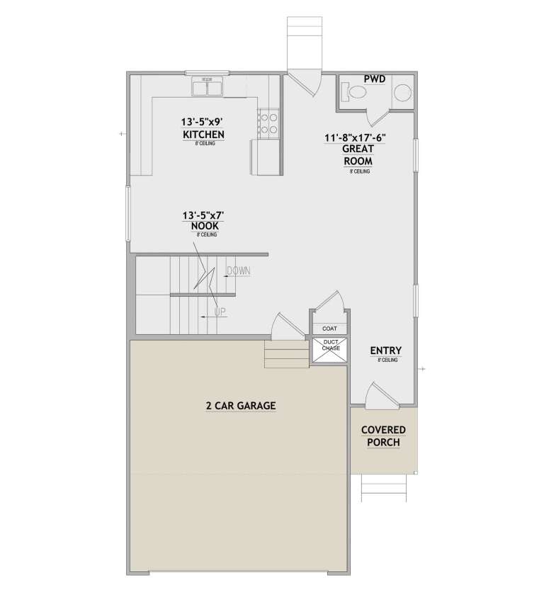 House Plan House Plan #34862 Drawing 1