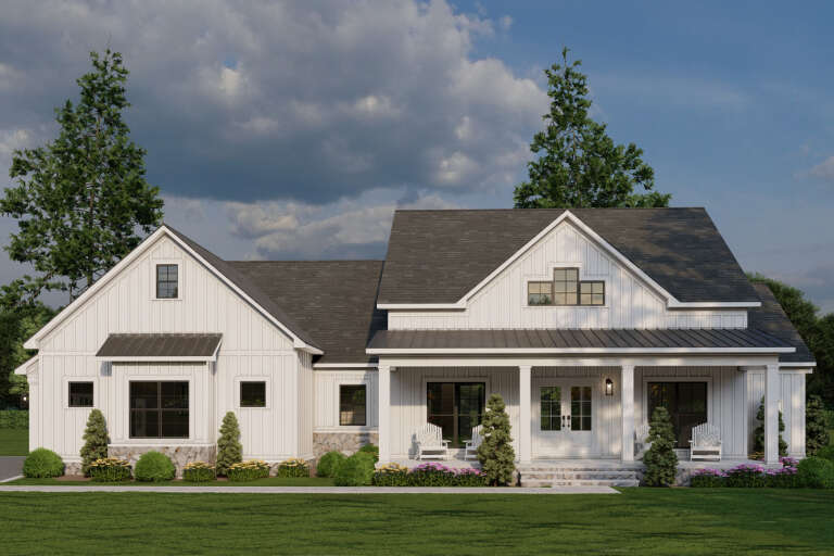 House Plan House Plan #34864 Front Elevation 