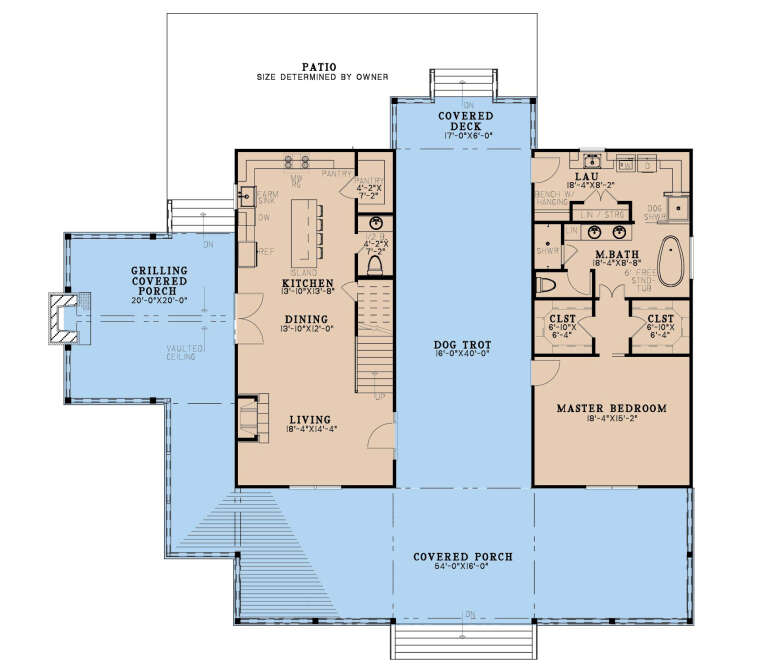 House Plan House Plan #34867 Drawing 1