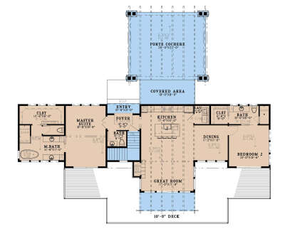 Main Floor  for House Plan #8318-00448